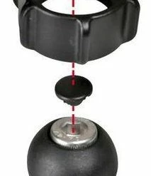 Goedkoop ???? Lampa Opti-Tube DUO LOCK Balhoofdbevestiging Motor 20.3-24.5 Mm ✔️ -Brodit store 213x840