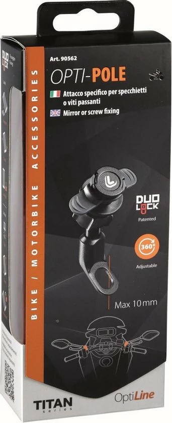 Beste Pirce ???? Lampa Titan Opti-Pole, Spiegel En Schroefvaste Bevestiging Met Universele Smartphonehouder ⌛ 8 Beste Pirce ???? Lampa Titan Opti-Pole, Spiegel En Schroefvaste Bevestiging Met Universele Smartphonehouder ⌛ - Afbeelding 8