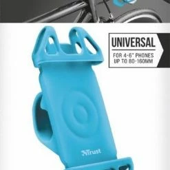 Gloednieuw ⭐ Trust 22493 Houder Fiets, Motorfiets Blauw Passieve Houder ???? -Brodit store 372x840