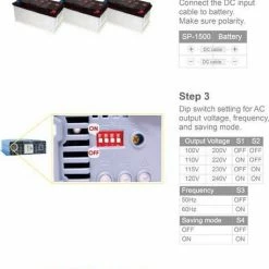 Goedkoopste ???? Cotek SP 1500 - 212 | 1500W - 12V Omvormer / Inverter ???? 9 Goedkoopste ???? Cotek SP 1500 - 212 | 1500W - 12V Omvormer / Inverter ???? -Brodit store 457x840
