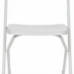 Goedkoop ???? Perel Vouwstoel 44 X 40 X 80 Cm Wit ???? -Brodit store 462x840 3