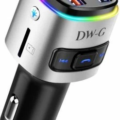 Groothandel ❤️ DW-G Bluetooth FM Transmitter - Auto Lader - Carkit - Handsfree - MP3 - USB - SD Kaart - Snel Lader - Bluetooth Audio Receiver ✨ -Brodit store 523x840