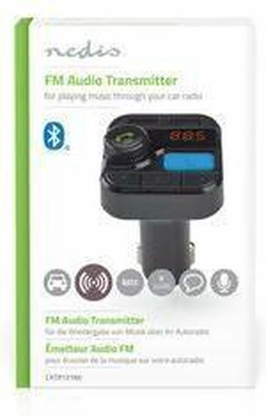 Goedkoopste ???? Nedis FM-Audiotransmitter Voor Auto | Gefixeerd | Handsfree Bellen | 0.8 " | LED-Scherm | Bluetooth® | 5.0 V DC / 1.0 A / 5.0 V DC / 2.4 A | Bass Boost | Google Assistant / Siri | Zwart ???? 20 Goedkoopste ???? Nedis FM-Audiotransmitter Voor Auto | Gefixeerd | Handsfree Bellen | 0.8 " | LED-Scherm | Bluetooth® | 5.0 V DC / 1.0 A / 5.0 V DC / 2.4 A | Bass Boost | Google Assistant / Siri | Zwart ???? - Afbeelding 20