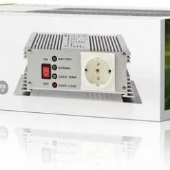 Korting ⌛ Nedis Inverter Gemodificeerde Sinusgolf | Ingangsvoltage: 12 VDC | Apparaat Stroomoutput: 1 | 230 V ~ 50 Hz | 600 W | Piekvermogen: 1500 W | Type Stopcontact: F (CEE 7/3) | Accuklemmen ???? -Brodit store 550x256 5