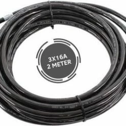 Goedkoop ⌛ Ratio Electric Ratio Basic Line Laadkabel Auto | Type 2 Naar Type 2 | 11 KW | Fase 3 - 16A | 2 Meter ????