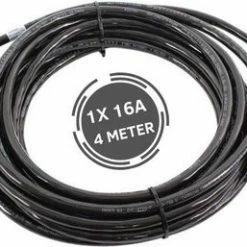 Beste Pirce ???? Ratio Electric Ratio Basic Line Laadkabel Auto | Type 2 Naar Type 2 | 3.7 KW | Fase 1 - 16A | 4 Meter | Zwart ????