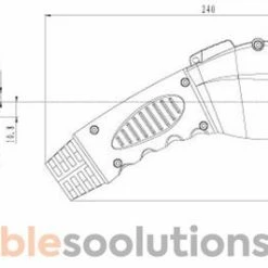 Beste deal ???? DUOSIDA Type 1 Stekker (vrouwtje) - Autozijde (16A/32A) - Krimp Type 32 Amp?re ???? -Brodit store 550x266