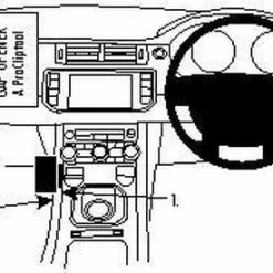 Gloednieuw ???? Brodit ProClip 654702 Mobiele Telefoon/Smartphone, Draagbare Mobiele Computer Zwart Passieve Houder ???? -Brodit store 550x275 11