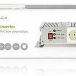 Begroting ???? Nedis Inverter Gemodificeerde Sinusgolf | Ingangsvoltage: 12 VDC | Apparaat Stroomoutput: 1 | 230 V ~ 50 Hz | 600 W | Piekvermogen: 1500 W | Type Stopcontact: F (CEE 7/3) | Accuklemmen ???? -Brodit store 550x311 1