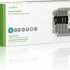 Begroting ✔️ Nedis Inverter Gemodificeerde Sinusgolf | Ingangsvoltage: 24 VDC | Apparaat Stroomoutput: 2 | 230 V ~ 50 Hz | 4000 W | Piekvermogen: 8000 W | Type Stopcontact: F (CEE 7/3) | Screw Terminal ???? -Brodit store 550x318 3