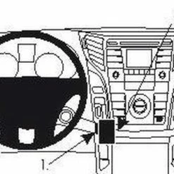 Coupon ???? Houder - Brodit ProClip - Hyundai I40 2012-2018 Center Mount ???? -Brodit store 550x322 5