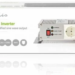 Korting ???? Nedis Inverter Gemodificeerde Sinusgolf | Ingangsvoltage: 24 VDC | Apparaat Stroomoutput: 1 | 230 V ~ 50 Hz | 600 W | Piekvermogen: 1500 W | Type Stopcontact: F (CEE 7/3) | Accuklemmen ???? 23 Korting ???? Nedis Inverter Gemodificeerde Sinusgolf | Ingangsvoltage: 24 VDC | Apparaat Stroomoutput: 1 | 230 V ~ 50 Hz | 600 W | Piekvermogen: 1500 W | Type Stopcontact: F (CEE 7/3) | Accuklemmen ???? -Brodit store 550x326 4