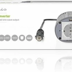 Kopen ???? Nedis Omvormer 150W - 12V ???? -Brodit store 550x336 5