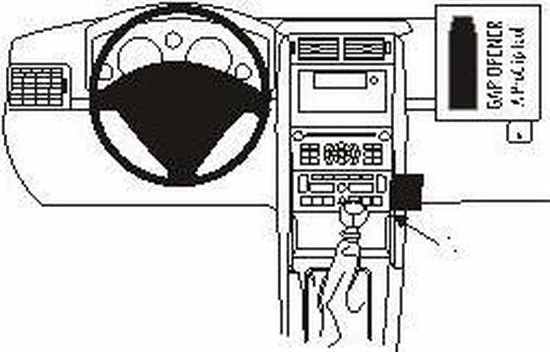 Uitgang ???? Houder - Brodit ProClip - Peugeot 407 2004-2010 Angled Mount ???? 4 Uitgang ???? Houder - Brodit ProClip - Peugeot 407 2004-2010 Angled Mount ???? - Afbeelding 4