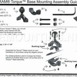Top 10 ???? RAM Mount Torque? 9,5-15,9 Mm Diameter Stangbevestiging B-kogel RAM-B-408-37-62U ???? 14 Top 10 ???? RAM Mount Torque? 9,5-15,9 Mm Diameter Stangbevestiging B-kogel RAM-B-408-37-62U ???? -Brodit store 550x354 2