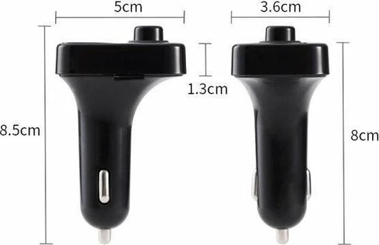 Kopen ???? GSMSCHERM Kapot ? Bluetooth B3 Draadloze FM-zender - Zwart ❤️ 7 Kopen ???? GSMSCHERM Kapot ? Bluetooth B3 Draadloze FM-zender - Zwart ❤️ - Afbeelding 7