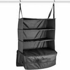 Goedkoopste ???? Calima Camping Wandregal Campingkast Zwart 46035 ⭐ -Brodit store 550x365 7