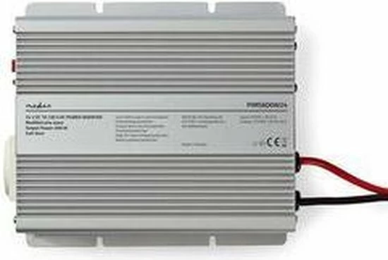 Korting ???? Nedis Inverter Gemodificeerde Sinusgolf | Ingangsvoltage: 24 VDC | Apparaat Stroomoutput: 1 | 230 V ~ 50 Hz | 600 W | Piekvermogen: 1500 W | Type Stopcontact: F (CEE 7/3) | Accuklemmen ???? 5 Korting ???? Nedis Inverter Gemodificeerde Sinusgolf | Ingangsvoltage: 24 VDC | Apparaat Stroomoutput: 1 | 230 V ~ 50 Hz | 600 W | Piekvermogen: 1500 W | Type Stopcontact: F (CEE 7/3) | Accuklemmen ???? - Afbeelding 5