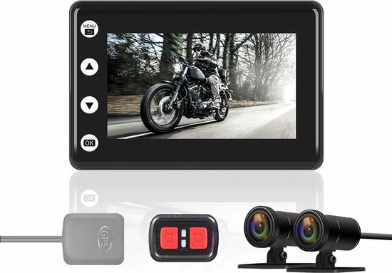 Beste Pirce ???? Motocam A2X Wifi 2CH Dual Motor Dashcam ???? 5 Beste Pirce ???? Motocam A2X Wifi 2CH Dual Motor Dashcam ???? - Afbeelding 5