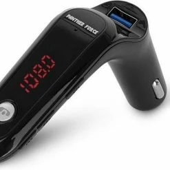 Gloednieuw ???? Originele DigitPlus FM Transmitter Bluetooth 5.0 - Carkit USB 3.0 Fast Charger/Oplader - Beluister Draadloos Muziek Via Spotify Of Youtube ????