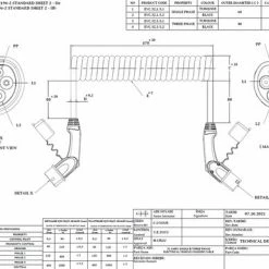 Begroting ???? Voldt Laadkabel Type 2 32 Ampère 3 Fase 22 KW Spiraal Lengte 5 Meter ???? -Brodit store 550x385