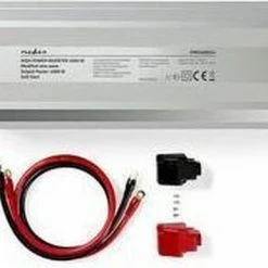 Begroting ✔️ Nedis Inverter Gemodificeerde Sinusgolf | Ingangsvoltage: 24 VDC | Apparaat Stroomoutput: 2 | 230 V ~ 50 Hz | 4000 W | Piekvermogen: 8000 W | Type Stopcontact: F (CEE 7/3) | Screw Terminal ???? -Brodit store 550x386 6