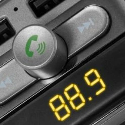 Beste Verkoop ❤️ Technaxx FMT-900 FM Transmitter 12-24V En Bluetooth Handsfree Carkit Met 2 X USB ???? -Brodit store 550x403 1