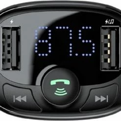 Beste recensies van ???? Baseus Bluetooth FM Transmitter FM-zender MP3 Autolader 2x USB TF MicroSD 3.4A Zwart (zwart) CCTM-01 ???? -Brodit store 550x409