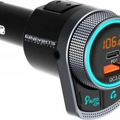 Aanbiedingen ???? Einpart Bluetooth FM-Zender - Carkit - Autolader USB A / USB C - Snellader - Handsfree Bellen ???? -Brodit store 550x410