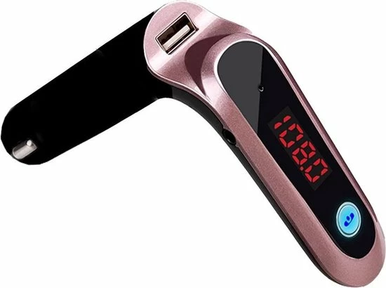 Top 10 ⌛ Merkloos Auto Bluetooth Transmitter - Carkit - USB - Handsfree Bellen - SD Card Ondersteuning - Rose ???? 1 Top 10 ⌛ Merkloos Auto Bluetooth Transmitter - Carkit - USB - Handsfree Bellen - SD Card Ondersteuning - Rose ????