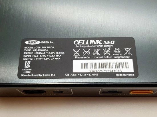 Nieuw ???? Cellink Neo 6 6000mAh Dashcam Voor Auto Battery Pack ???? 3 Nieuw ???? Cellink Neo 6 6000mAh Dashcam Voor Auto Battery Pack ???? - Afbeelding 3