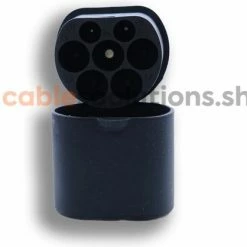 Goedkoopste ✔️ DUOSIDA Type 2 Mannelijke Stekker - Laadpuntzijde 32A - Krimp Type 32 Amp?re ⌛