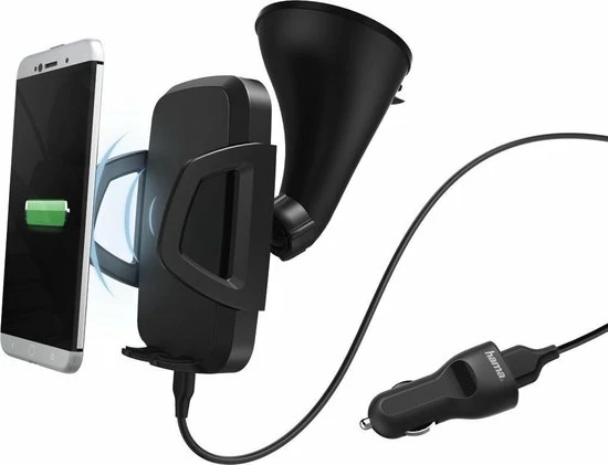 Kopen ???? Hama Car Auto Actieve Houder Zwart ???? 1 Kopen ???? Hama Car Auto Actieve Houder Zwart ????