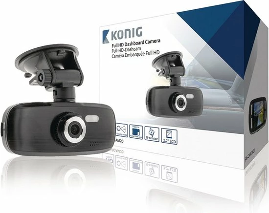 Promo ???? Konig K?nig SAS-CARCAM20 Full HD Dashcam Met Zuignap Zwart ???? 8 Promo ???? Konig K?nig SAS-CARCAM20 Full HD Dashcam Met Zuignap Zwart ???? - Afbeelding 8