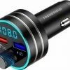 Top 10 ???? Trendfield FM Transmitter Bluetooth 5.0 - Carkit USB 3.0 Fast Charge - Auto Accessoires - Beluister Draadloos Muziek Via Spotify Of Youtube ✔️