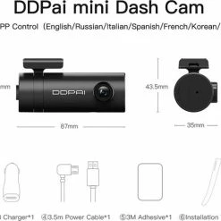 Korting ???? Merkloos DDPai Mini DashCam - 1080P Video Kwaliteit - 140 Graden Gezichtsveld ???? 6 Korting ???? Merkloos DDPai Mini DashCam - 1080P Video Kwaliteit - 140 Graden Gezichtsveld ???? -Brodit store 550x470 3