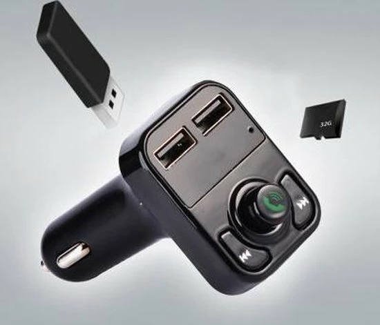 Kopen ???? GSMSCHERM Kapot ? Bluetooth B3 Draadloze FM-zender - Zwart ❤️ 8 Kopen ???? GSMSCHERM Kapot ? Bluetooth B3 Draadloze FM-zender - Zwart ❤️ - Afbeelding 8