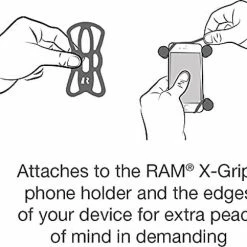 Gloednieuw ⭐ RAM Mounts Universele X-Grip Klem Voor Smartphones Met 1-inch Bal (RAM-HOL-UN7BU) ???? -Brodit store 550x483