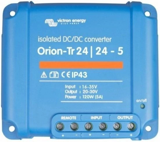 Flash-uitverkoop ???? Victron Energy Victron Orion-Tr 24/24-5A (120W) Isolated DC-DC Converter ???? 1 Flash-uitverkoop ???? Victron Energy Victron Orion-Tr 24/24-5A (120W) Isolated DC-DC Converter ????