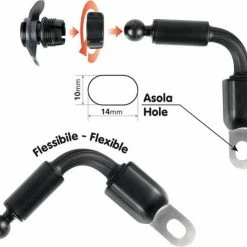 Promo ???? Lampa Opti-Arm Scooterspiegel Mount Met Waterdichte Smartphone Case ???? -Brodit store 550x493 1