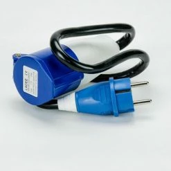 Beste deal ✨ Solutions Soolutions Normale Stekker (Schuko) Naar Blauwe CEE 1 Fase 16A - Kabeladapter ???? -Brodit store 550x501 1