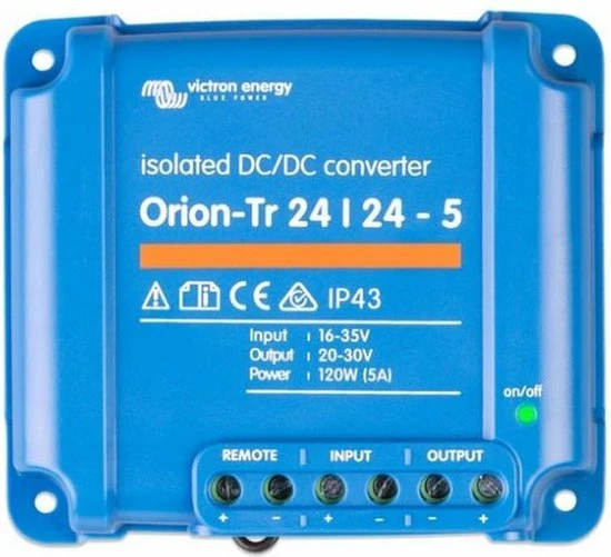 Flash-uitverkoop ???? Victron Energy Victron Orion-Tr 24/24-5A (120W) Isolated DC-DC Converter ???? 5 Flash-uitverkoop ???? Victron Energy Victron Orion-Tr 24/24-5A (120W) Isolated DC-DC Converter ???? - Afbeelding 5