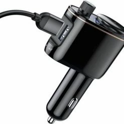 Top 10 ???? Baseus FM Transmitter Auto Bluetooth Carkit - Handsfree Bellen / Muziek Afspelen Via Bluetooth /AUX /TF/SD Kaart / USB Oplader CCALL-RH01 FM Transmitter ???? -Brodit store 550x504 1