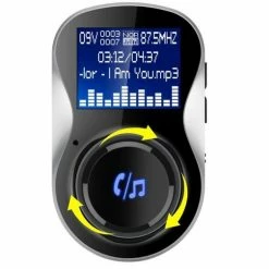 Beste Verkoop ???? DrPhone BC11 – 4in1 Multifunctionele Autolader – Bluetooth – Handsfree Bellen - FM Transmitter – SD Kaart – USB – AUX – Zwart ???? -Brodit store 550x504 7