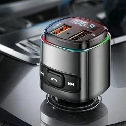 Top 10 ✨ Viatel Bluetooth FM Transmitter - Auto Lader - Carkit - Handsfree - MP3 - USB - SD Kaart - Snel Lader - Bluetooth Audio Receiver ⭐ -Brodit store 550x507 1