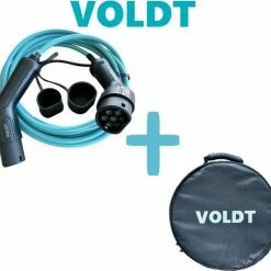 Gloednieuw ???? Voldt Laadkabel Type 2 - 16A 3 Fase (11 KW) (Tesla, BMW, Skoda, Audi, Hyndai, Kia, VW) ????