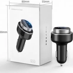 Beste Pirce ???? PiXXO? Design FM Transmitter - Bluetooth 5.0 - Autolader - USB 3.0 Snellader - Handsfree Bellen - Carkit - TF/USB Slot ???? -Brodit store 550x519 2