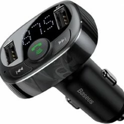 Beste recensies van ???? Baseus Bluetooth FM Transmitter FM-zender MP3 Autolader 2x USB TF MicroSD 3.4A Zwart (zwart) CCTM-01 ????