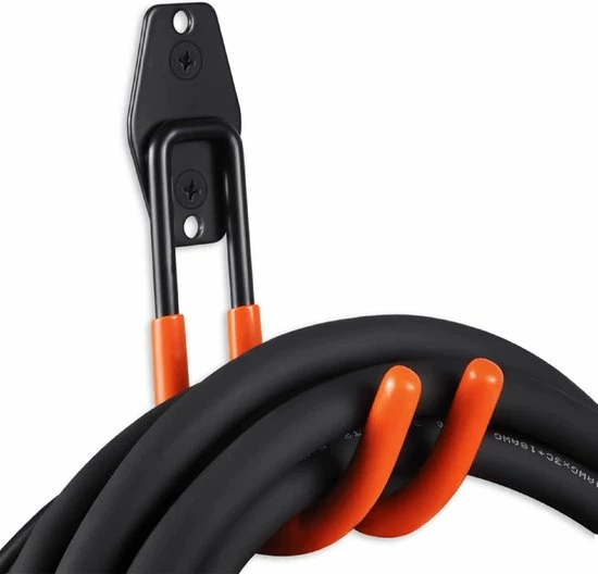 Korting ???? EV Opberghaak Voor Laadkabel Of Racefiets - Zwart / Oranje ???? 4 Korting ???? EV Opberghaak Voor Laadkabel Of Racefiets - Zwart / Oranje ???? - Afbeelding 4
