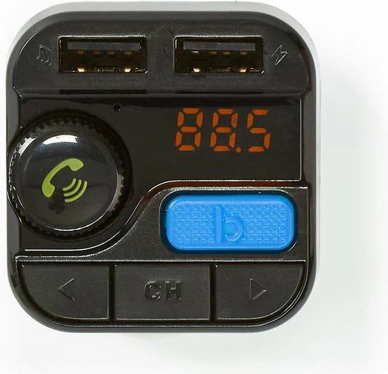 Goedkoopste ???? Nedis FM-Audiotransmitter Voor Auto | Gefixeerd | Handsfree Bellen | 0.8 " | LED-Scherm | Bluetooth® | 5.0 V DC / 1.0 A / 5.0 V DC / 2.4 A | Bass Boost | Google Assistant / Siri | Zwart ???? 9 Goedkoopste ???? Nedis FM-Audiotransmitter Voor Auto | Gefixeerd | Handsfree Bellen | 0.8 " | LED-Scherm | Bluetooth® | 5.0 V DC / 1.0 A / 5.0 V DC / 2.4 A | Bass Boost | Google Assistant / Siri | Zwart ???? - Afbeelding 9